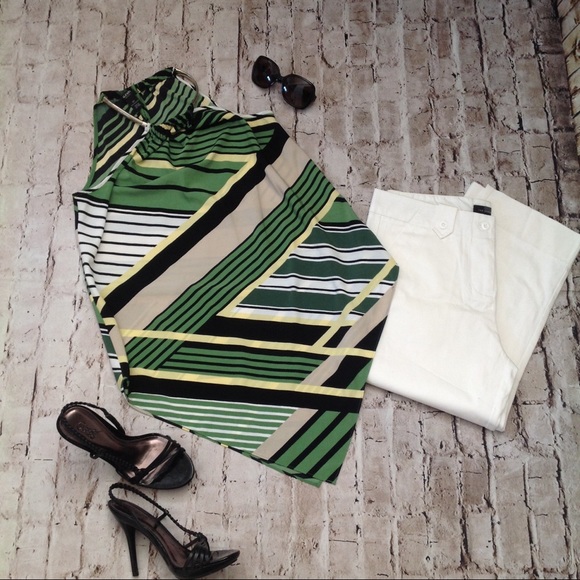 NWOT Alfani multiple colors top sleeveless - Picture 1 of 8